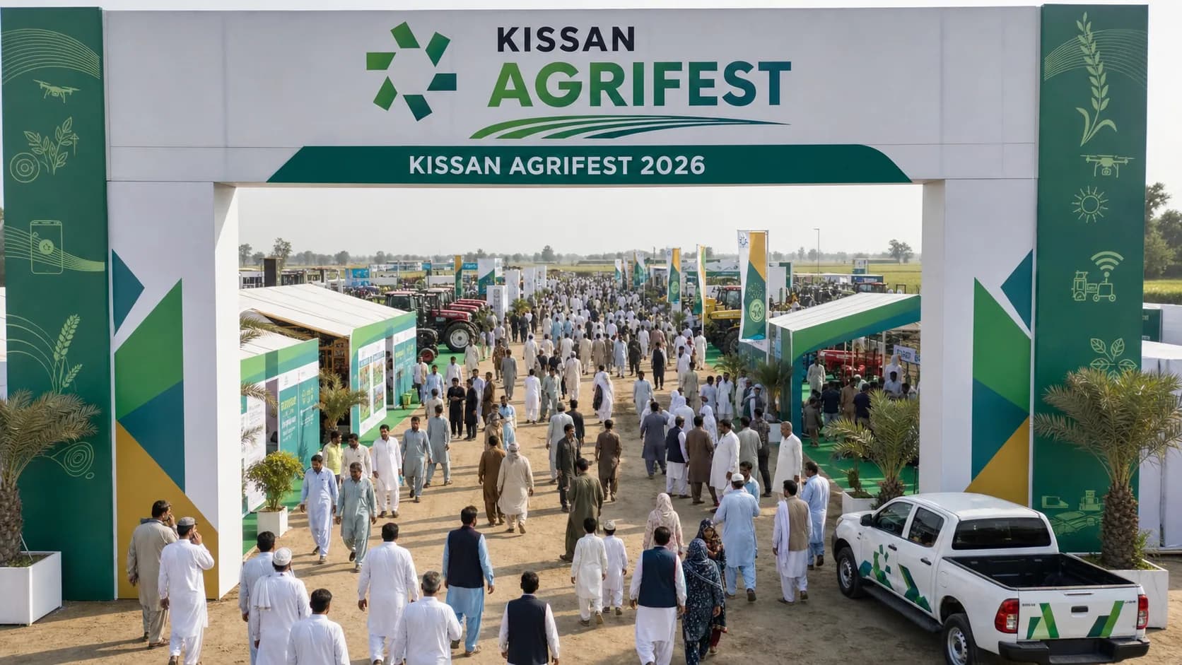 Kissan AgriFest 2026 live-field agriculture exhibition vision